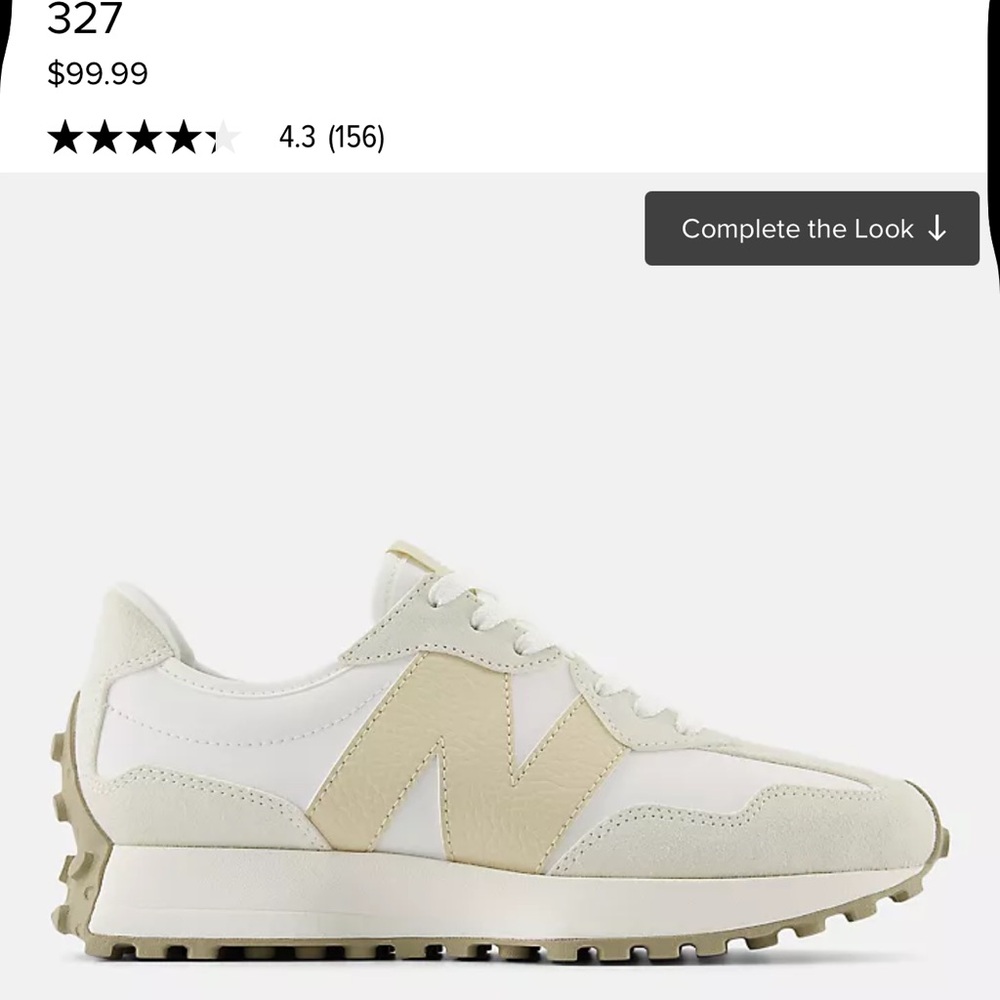 Women women’s new balance retro 327 size 10 new in box
